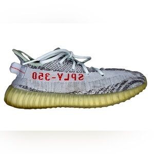 ADIDAS YEEZY BOOST 350 V2 IN BLUE TINT/GREY THREE/HIGH RESOLUTION RED